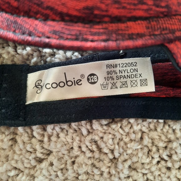 NWT Coobie 32 B Bra.. Padded Underwire, removable straps. - Picture 3 of 4